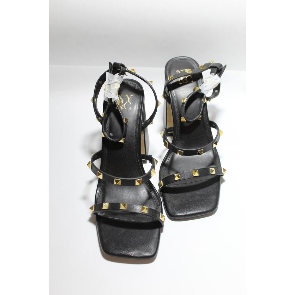 New York & Company Hana Sandals Heels 8.5